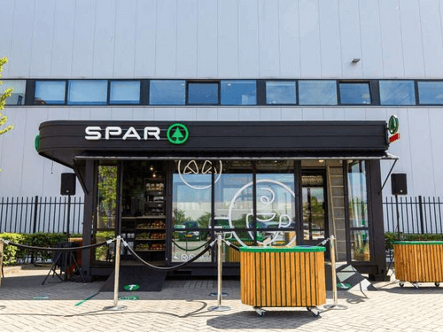 Spar opent éénpersoonswinkel in Nederland
