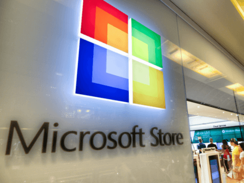 Microsoft sluit winkels