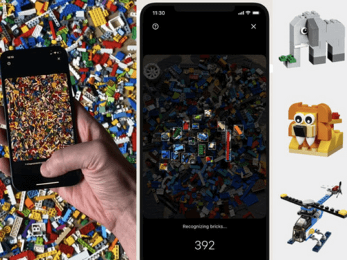 Nieuwe Brickit app scant Lego-steentjes en toont ontwerpen