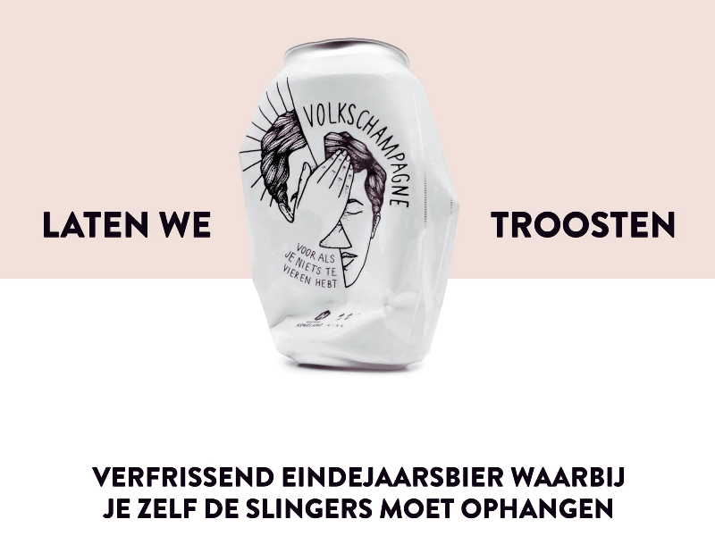 Troosten op falen en opstaan met dit nieuwe biertje