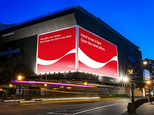 Coca Cola komt voor eerst sinds coronapandemie met campagne