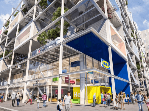 IKEA opent duurzame stadswinkel in Wenen