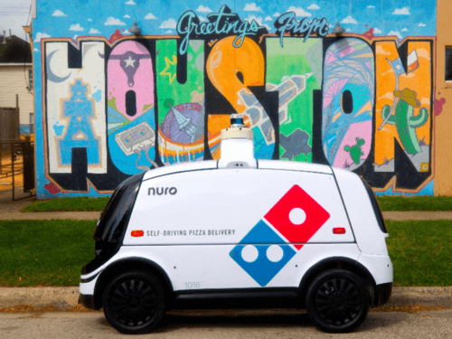 Domino's gaat pizza's bezorgen met robots
