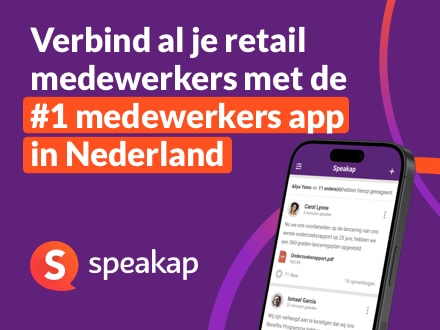 Verbind al je retail medewerkers met de #1 Medewerkers App van Nederland