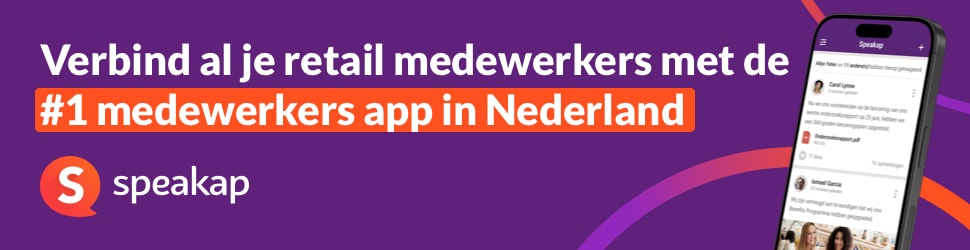Verbind al je retail medewerkers met de #1 Medewerkers App van Nederland