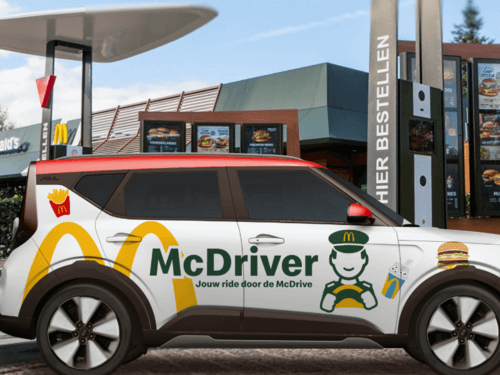 McDonald's start met persoonlijke McDriver
